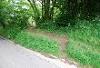 Revamped Access Path by the kissing gate - before