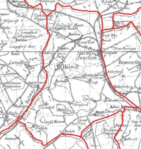 Halwill Parish 1850 Halwill Parish 1850